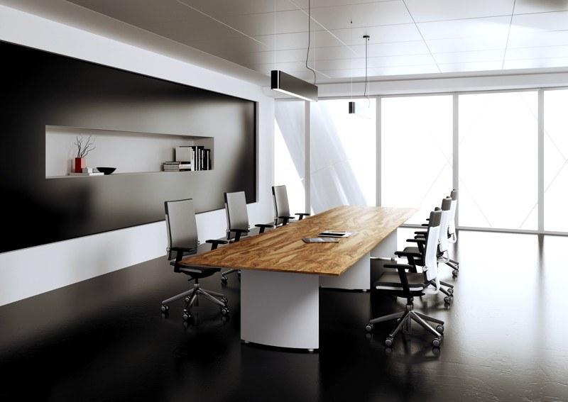 MASCAGNI Дизайнерский прямоугольный деревянный стол для переговоров Ceo sun-id-1486366 - Вид №1