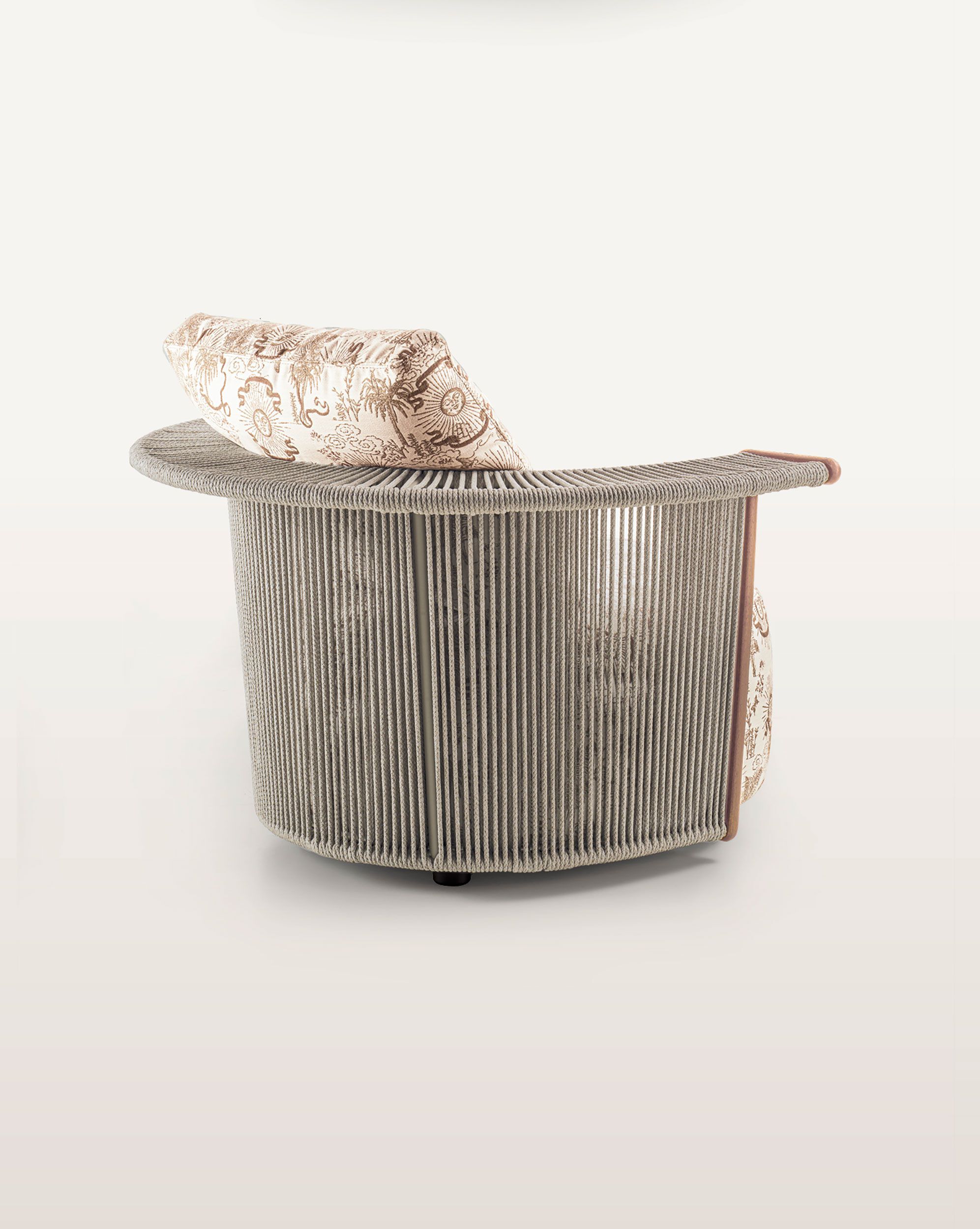 Съемное садовое кресло из ткани Longhi курорт ARCH-00032669 - Вид №7