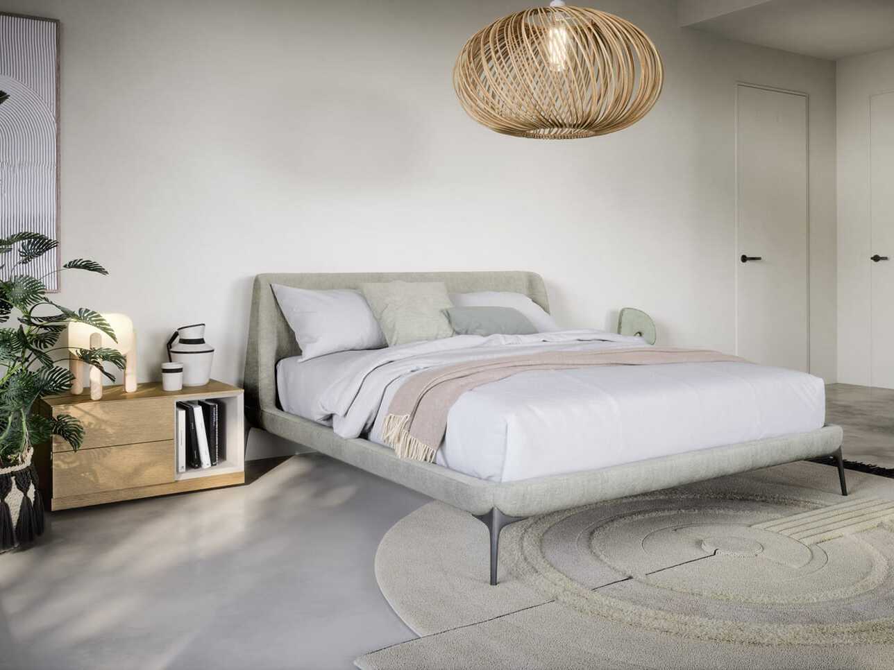 Двуспальная мягкая кровать Novamobili Night ARCH-00059620 - Вид №5