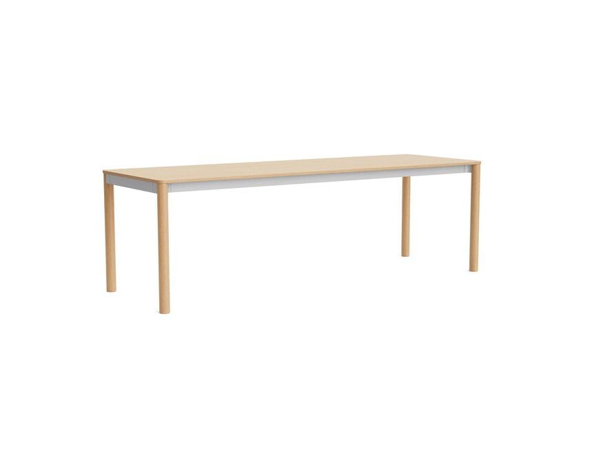 Прямоугольный стол с алюминиевыми или твердыми дубовыми ножками Hay пристройка ARCH-00016580 - Вид №11