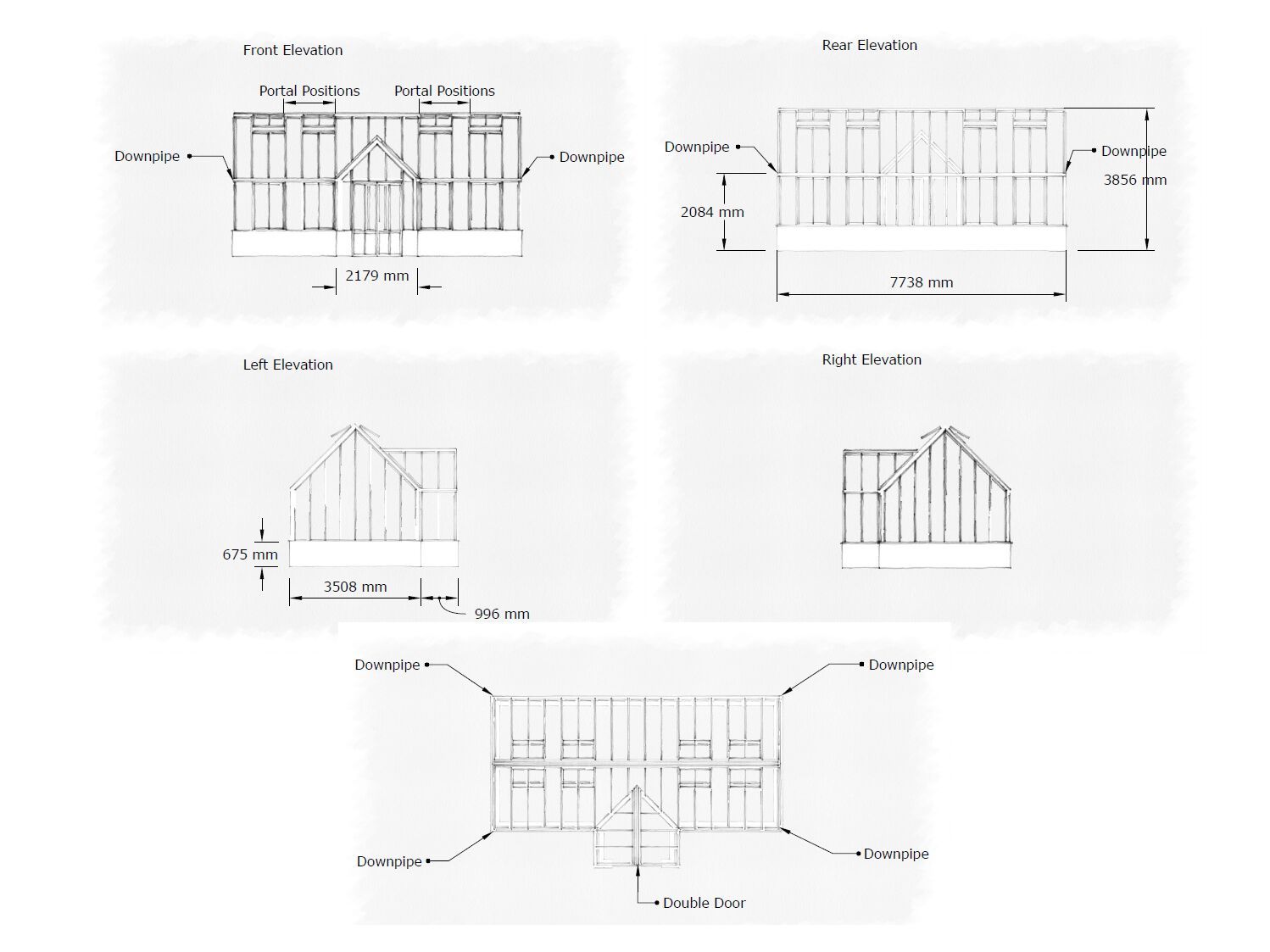 Алюминиевая Садовая теплица VANSTA розы ARCH-00051441 - Вид №8