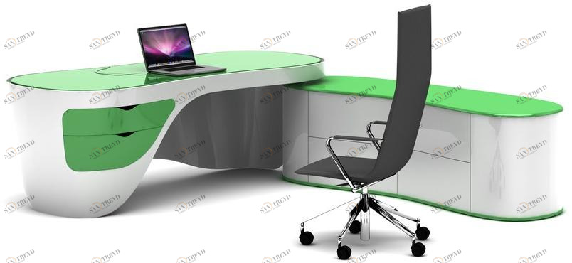 Tuna Ofis Рабочий стол с ящиками Streem sun-id-1508969