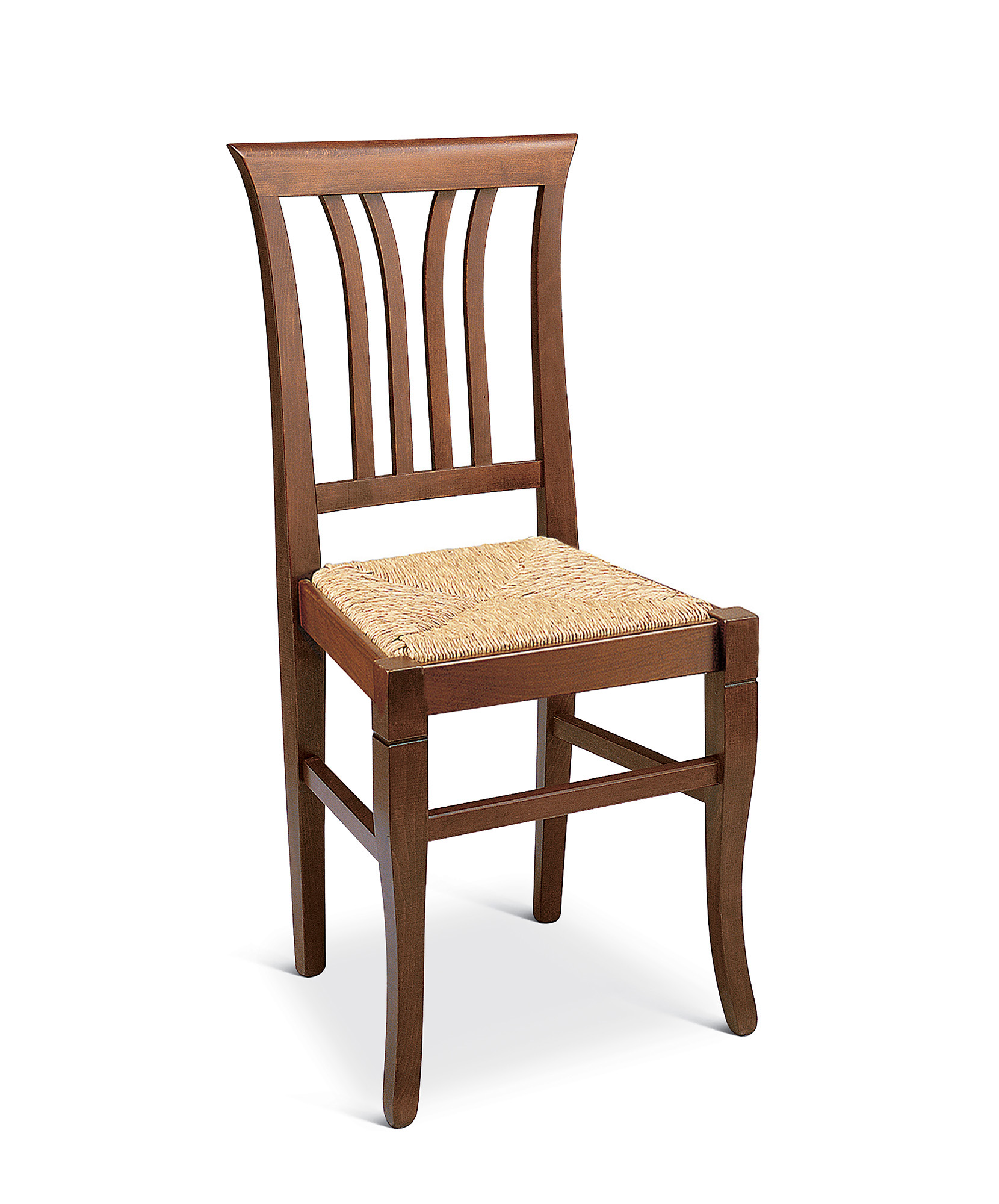 2508/p Tifernoit Стул веерообразный с соломенным сиденьем Soggiorno  - Вид №1