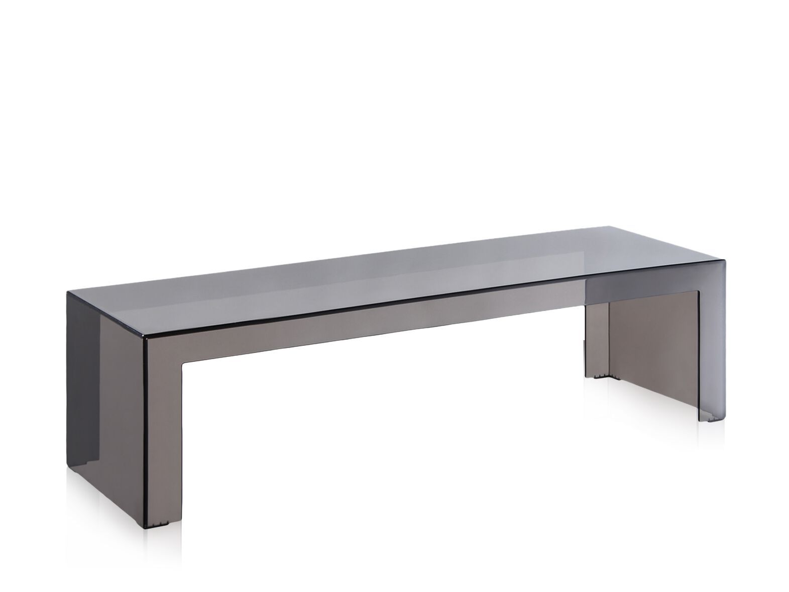 Низкий прямоугольный журнальный столик из ПММА Kartell INVISIBLE SIDE ARCH-00063063 - Вид №11