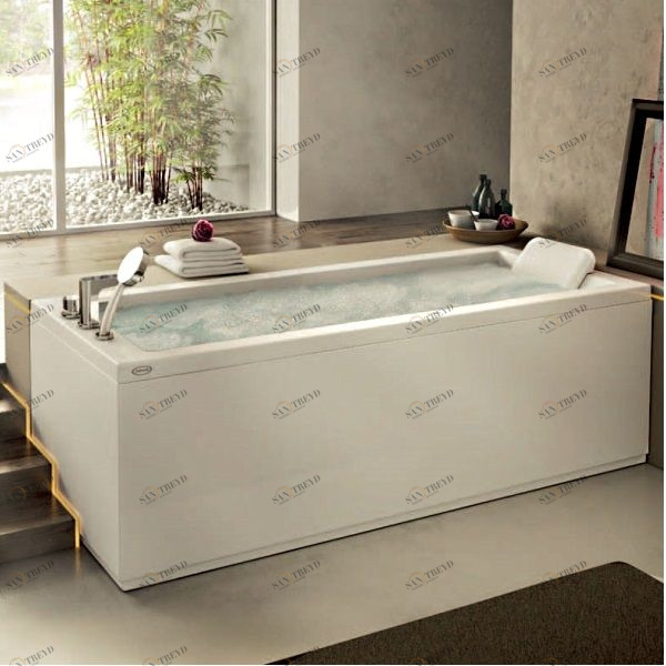 Ванна с гидромассажем "RAINBOW" Energy 180 без панелей 9L43-783 Dx Jacuzzi 9L43783DX