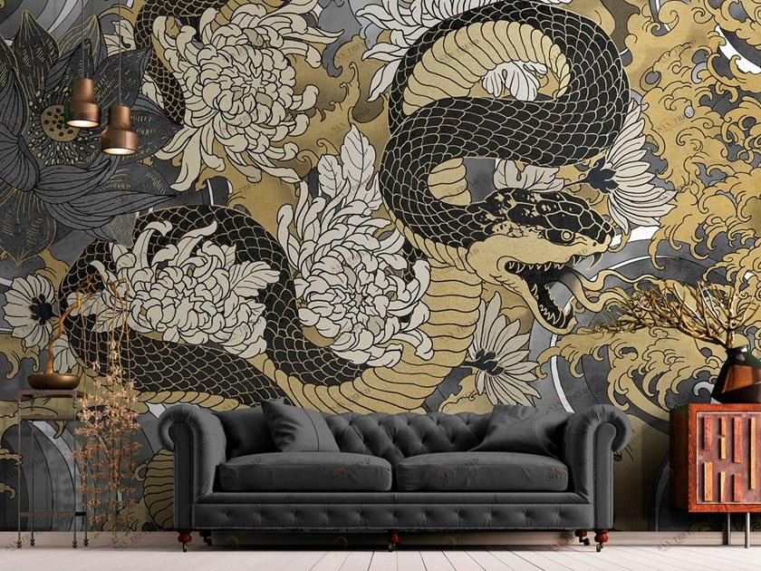 Tecnografica Обои в восточном стиле I decorativi sun-id-1492436