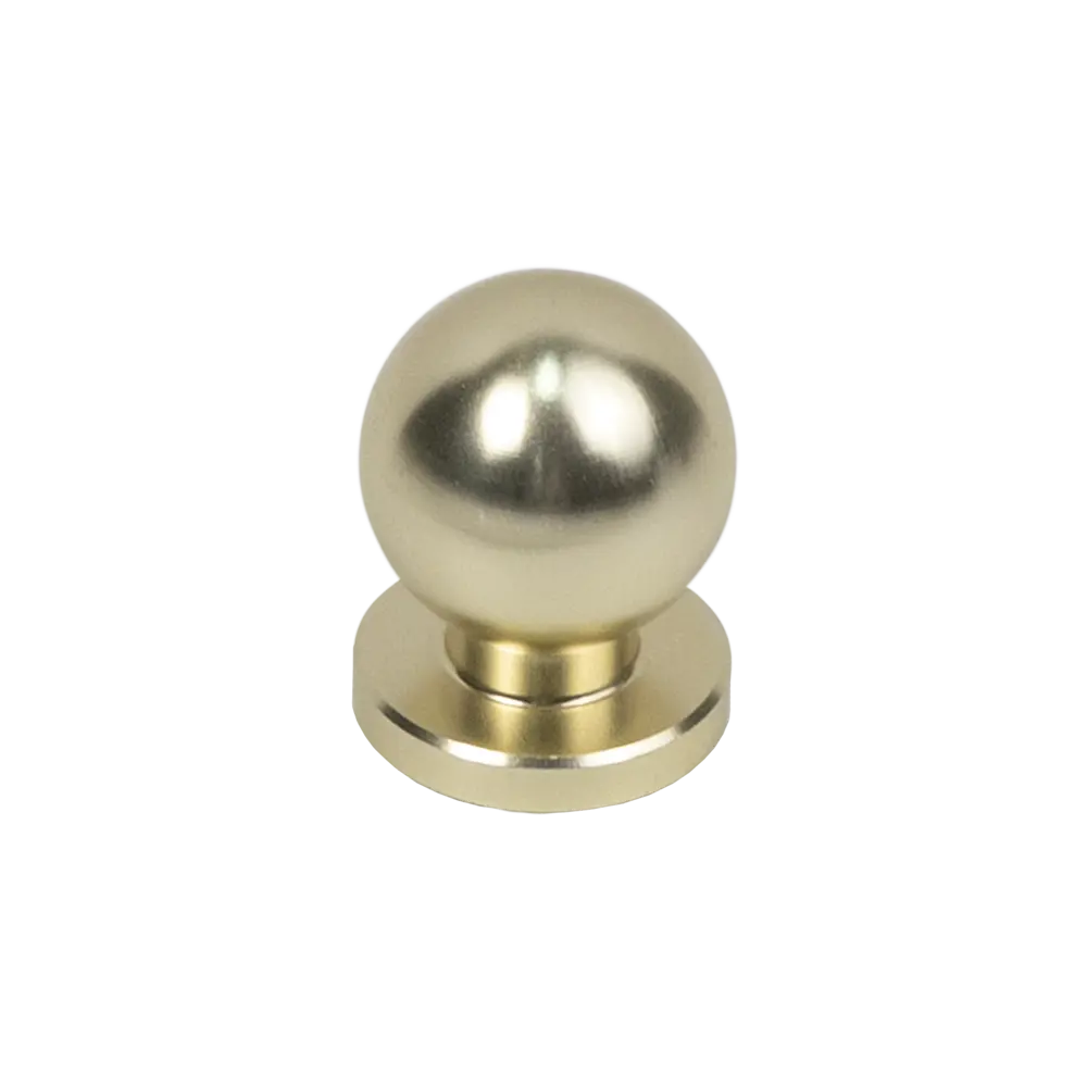 Мебельная ручка-кнопка GN35 матовое золото AKS STLM-2105138