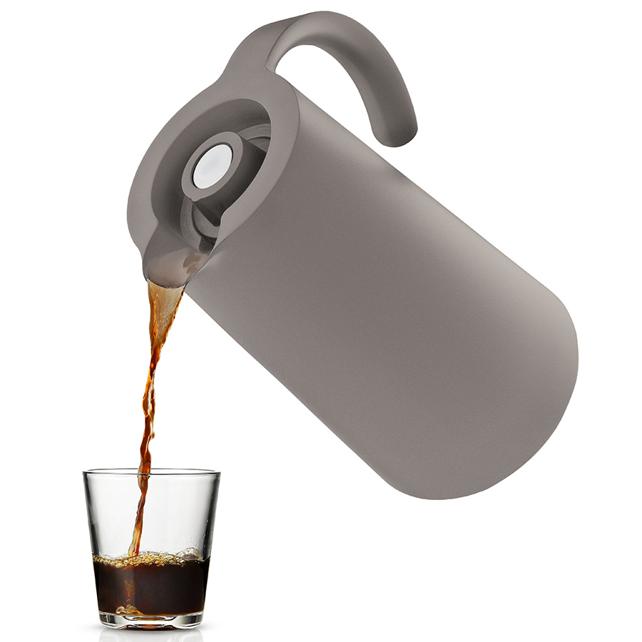 502854 Термокувшин rise 1 л taupe Eva Solo  - Вид №3