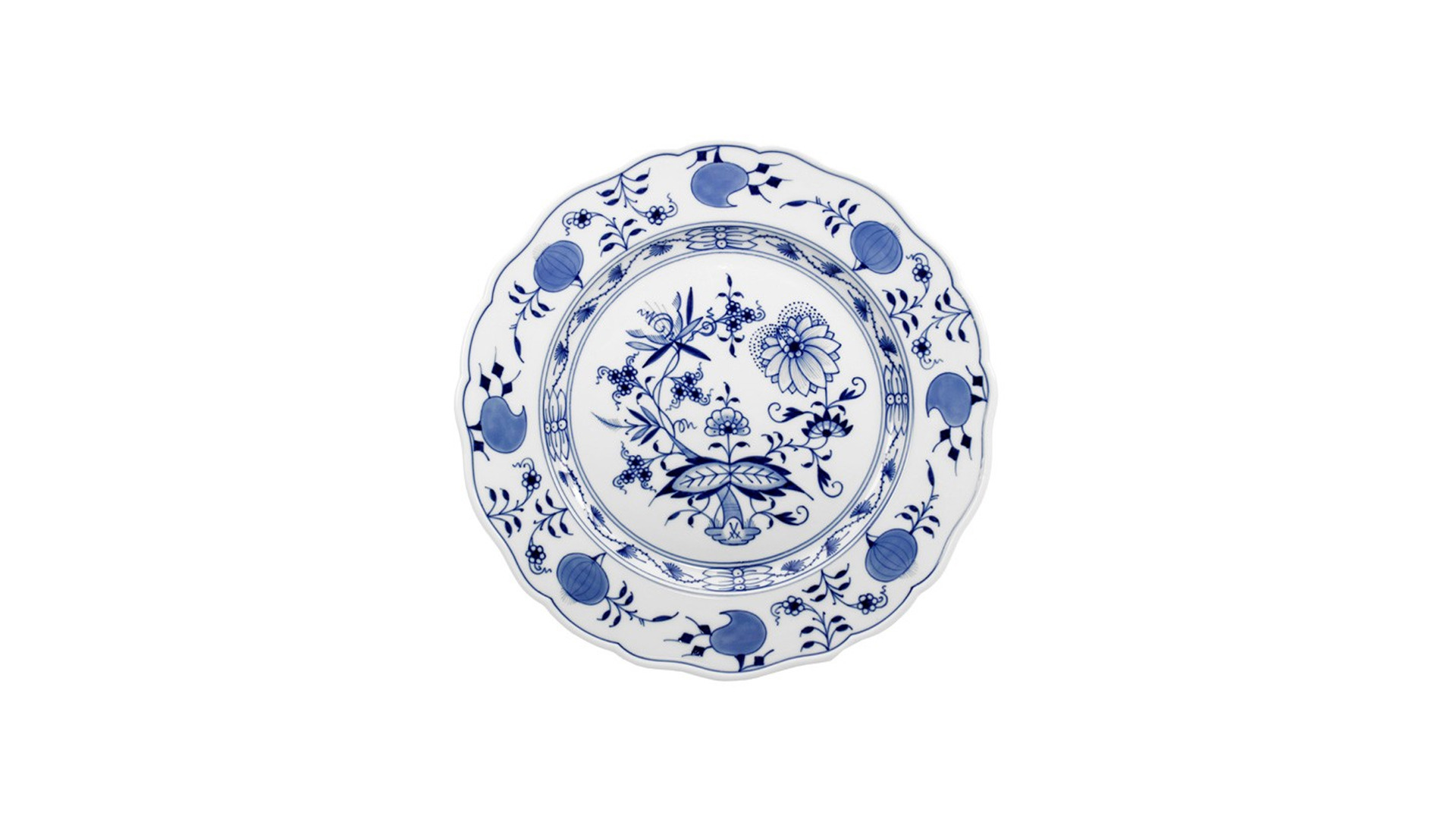 10669692 Meissen Сервиз чайный Meissen "Луковый декор" на 6 персон 21 предмет Фарфор  - Вид №5