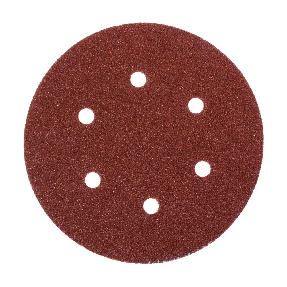 Абразивный круг Velcro Dexter P40, 6 отверстий, D150 мм, 5 шт. 13824172 STLM-2110963 