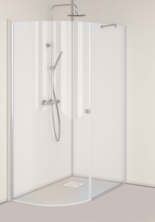 1450460 Igloo Pro J + Экран Настенный Фиксированный Прозрачное Стекло 80X70 Hafa  - Вид №1