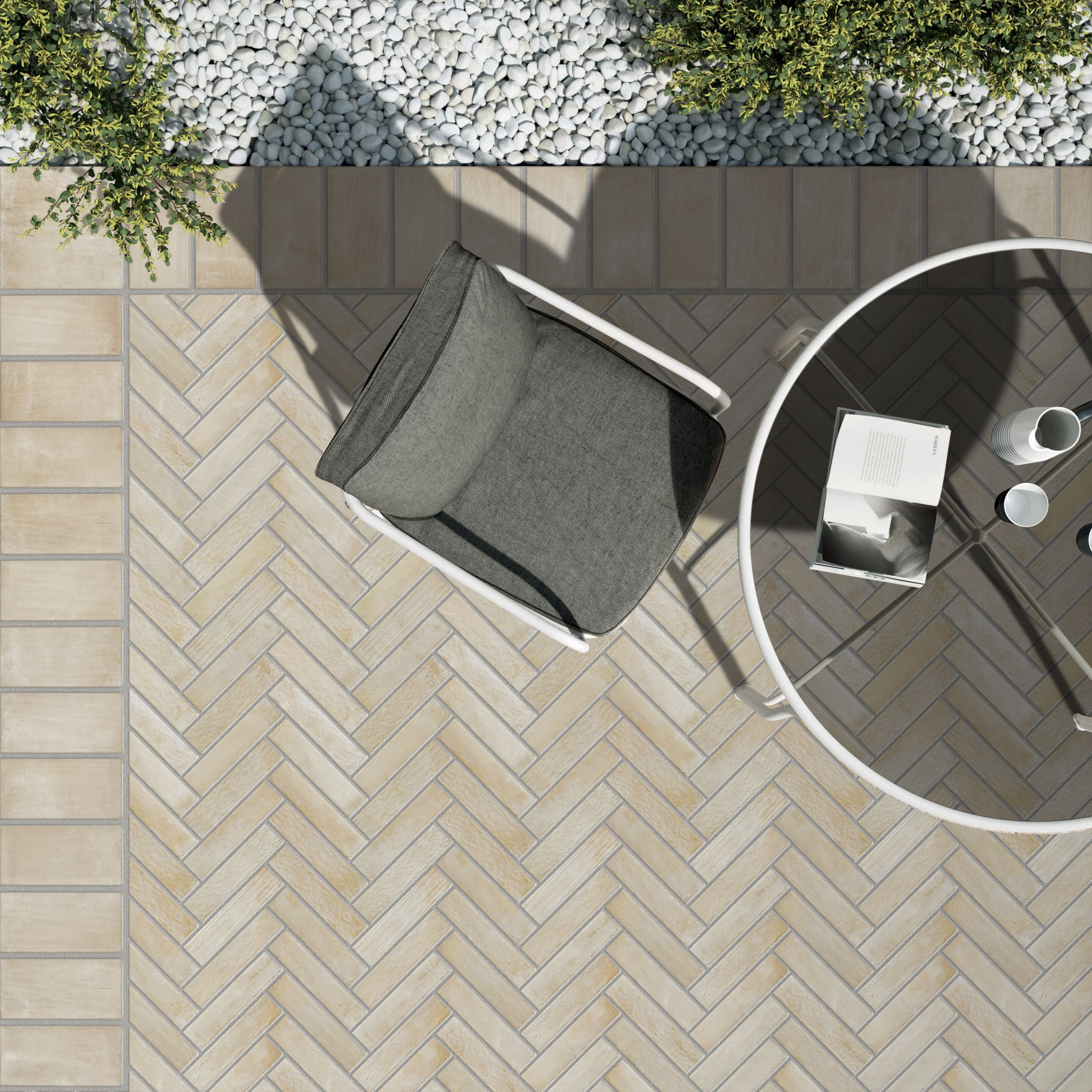 Напольное / керамогранит с терракотовым эффектом KERADOM GARFAGNANA ARCH-00110056 - Вид №17