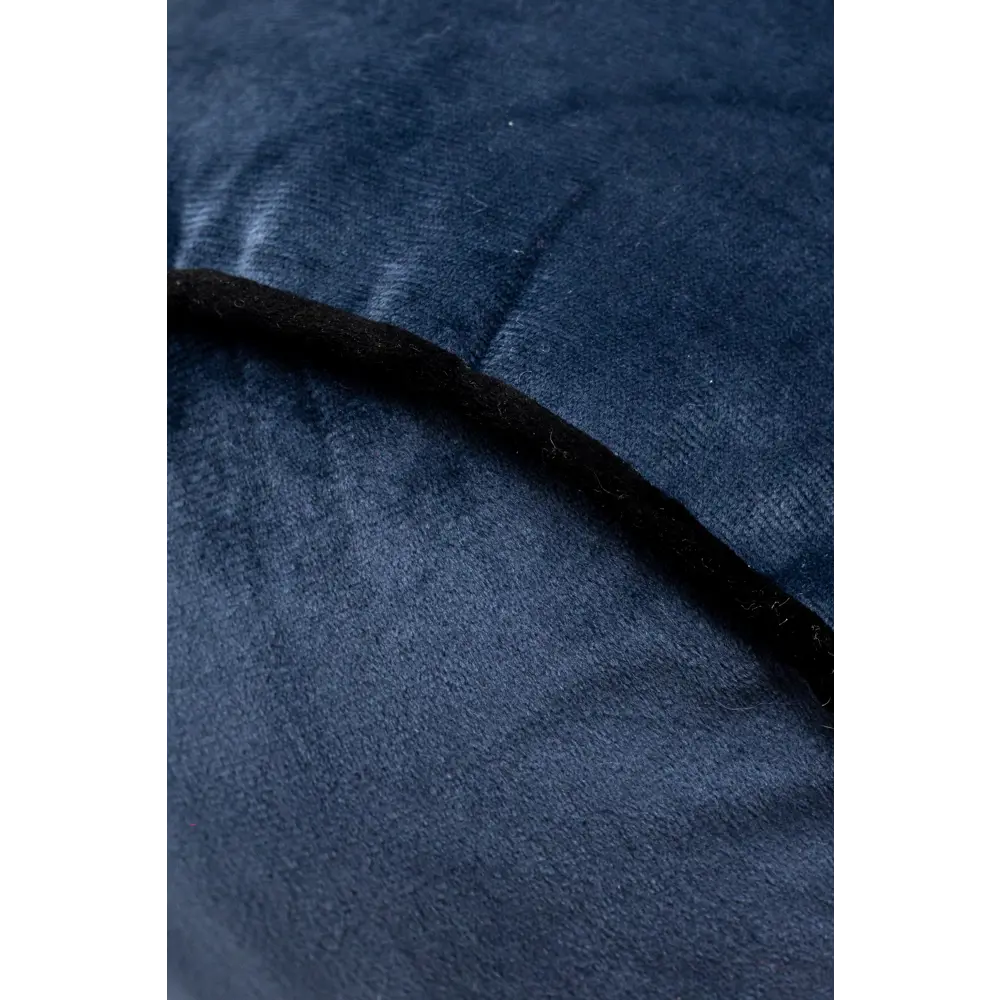 Декоративная подушка-валик 60 см в синем цвете с контрастным кантом 89434364 Santreyd STLM-1582054 - Вид №2