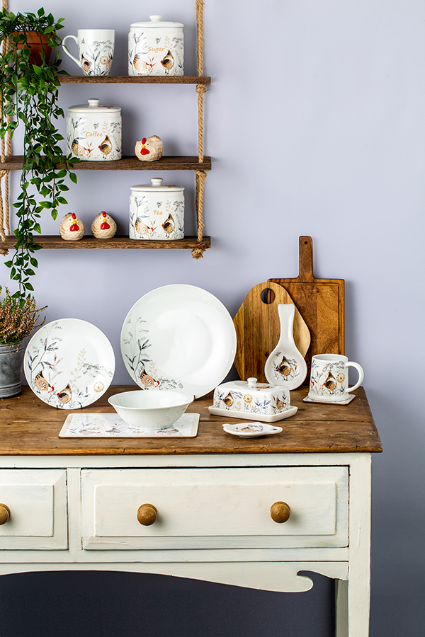 P_0059.633 Емкость для хранения сахара country hens 650 мл Price&Kensington  - Вид №5