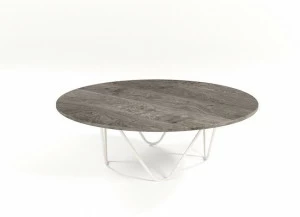 Barel Журнальный столик из фанерованного дерева и железа