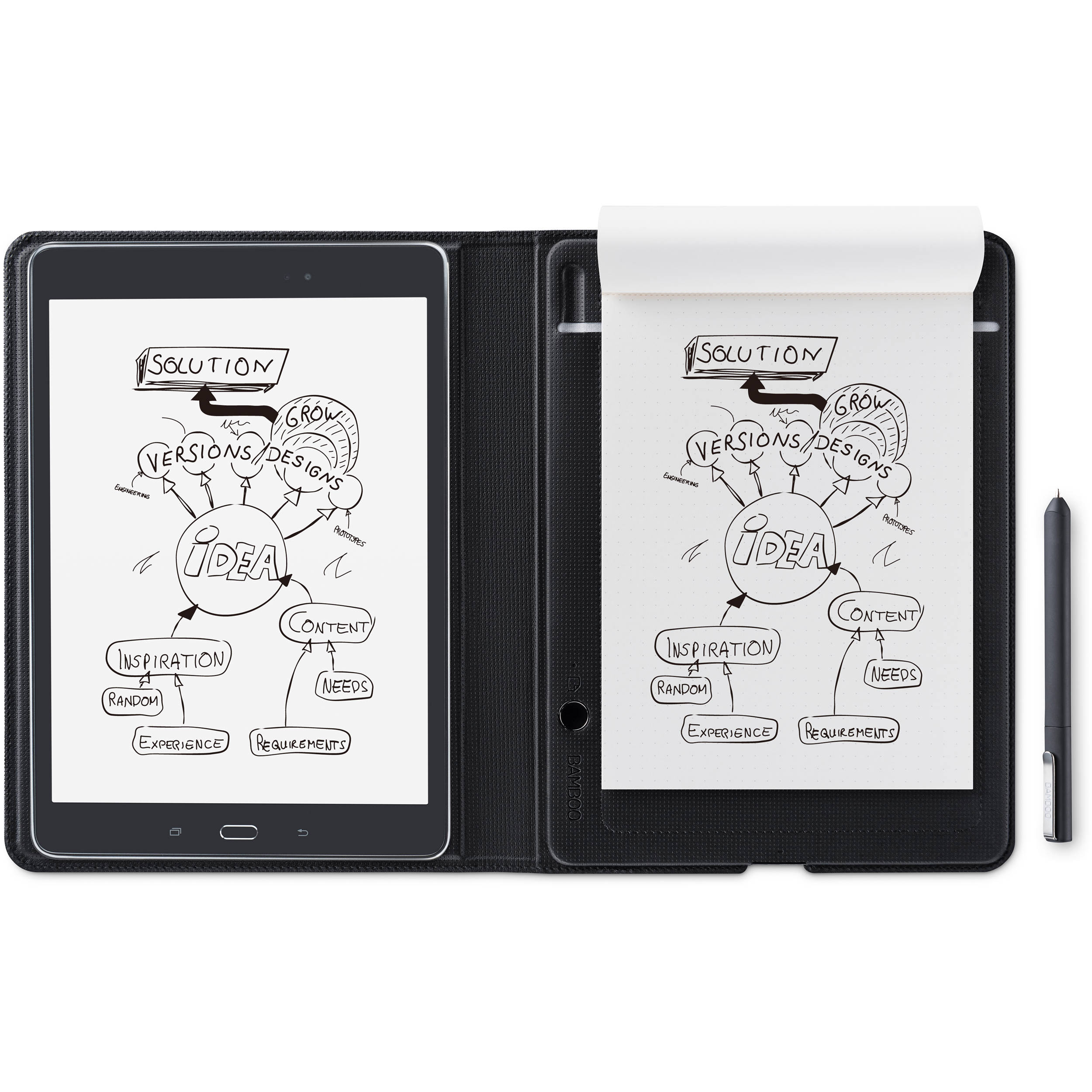 CDS-610G Bamboo folio small Wacom Santreyd  - Вид №2