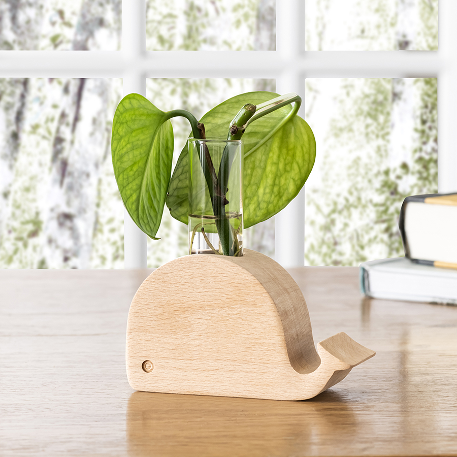 VS03 Ваза Кит, 10,6 см Kikkerland  - Вид №1