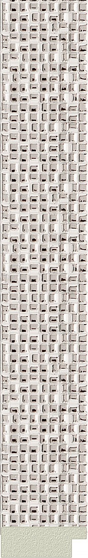 BY 7007 Зеркало в багетной раме - мозаика хром 46 mm EVOFORM Octagon - Вид №3