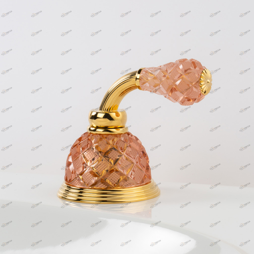 C62-334 C62-334 4-позиционный переключатель на ободе LO РУЧКА КУПОЛЬНАЯ Cristal & Bronze DÔME À MANETTES LOSANGE 