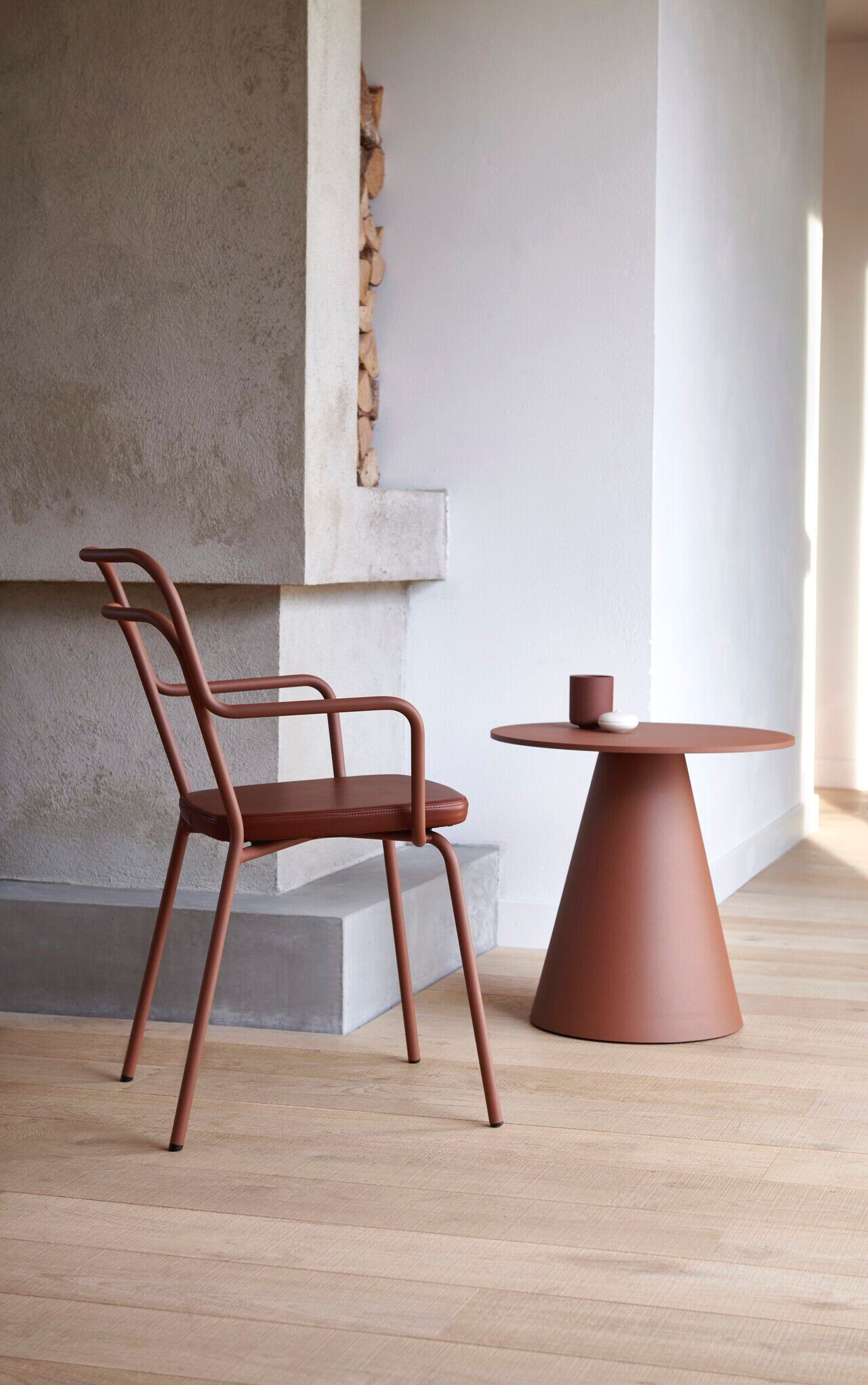 Стальной стул Bla Station Kaffe ARCH-00008247 - Вид №2