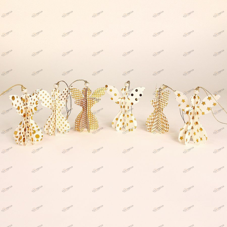 Набор декоративных елочных украшений Angels, 6 шт Enjoyme ENNY0067