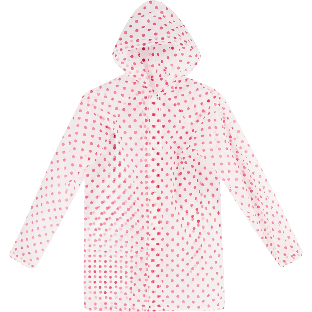 Дождевик детский Garden Show 466632 Горох цвет красный/синий Нет STLM-2056028