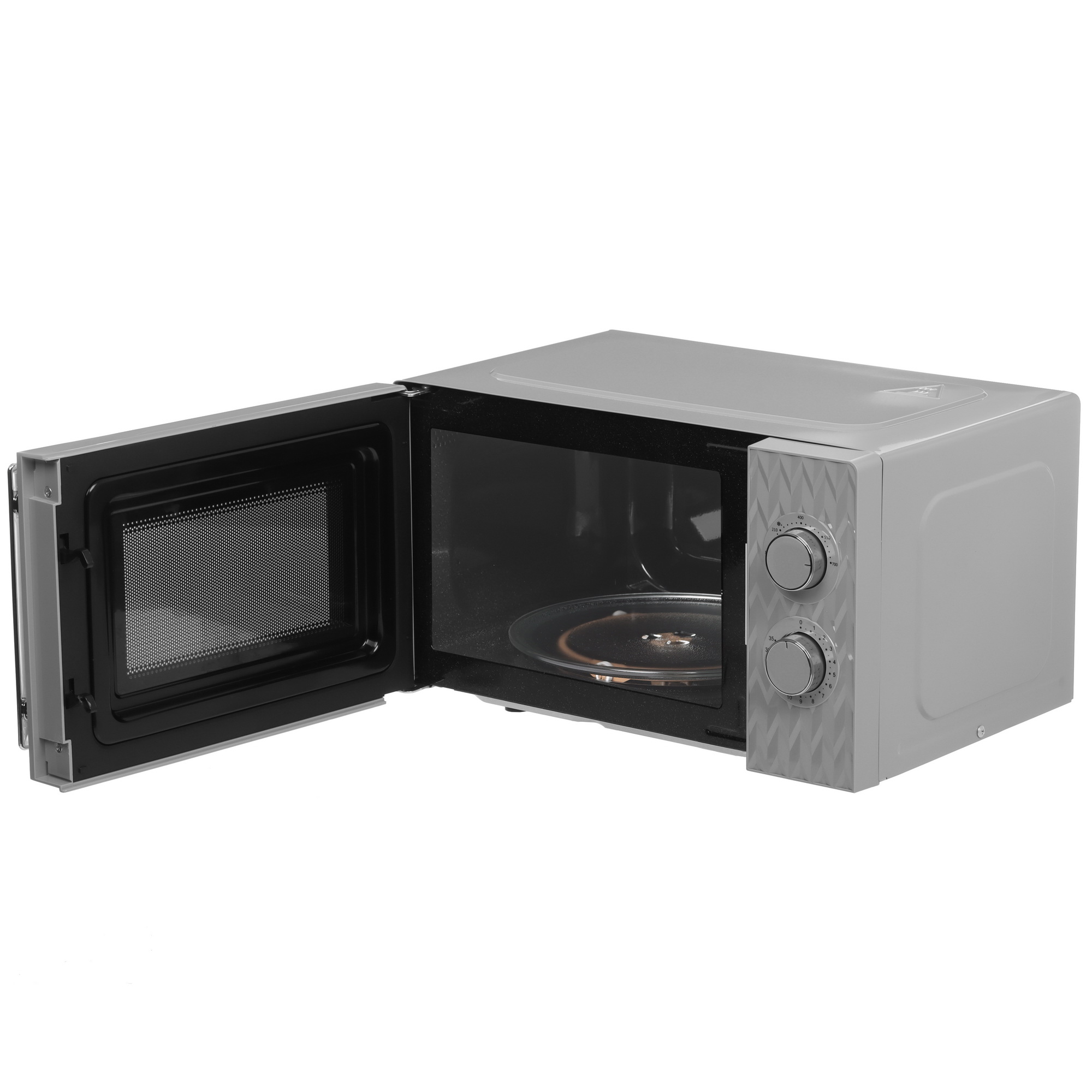 9054303 Микроволновая печь Tesler MM-2004 GREY серебристый STDN-0126537 - Вид №4