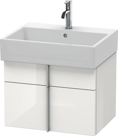 VA650505353 Тумбочка подвесная Vero Air #VA6505 584 x 431 мм Каштан темный, декор Duravit - Вид №2