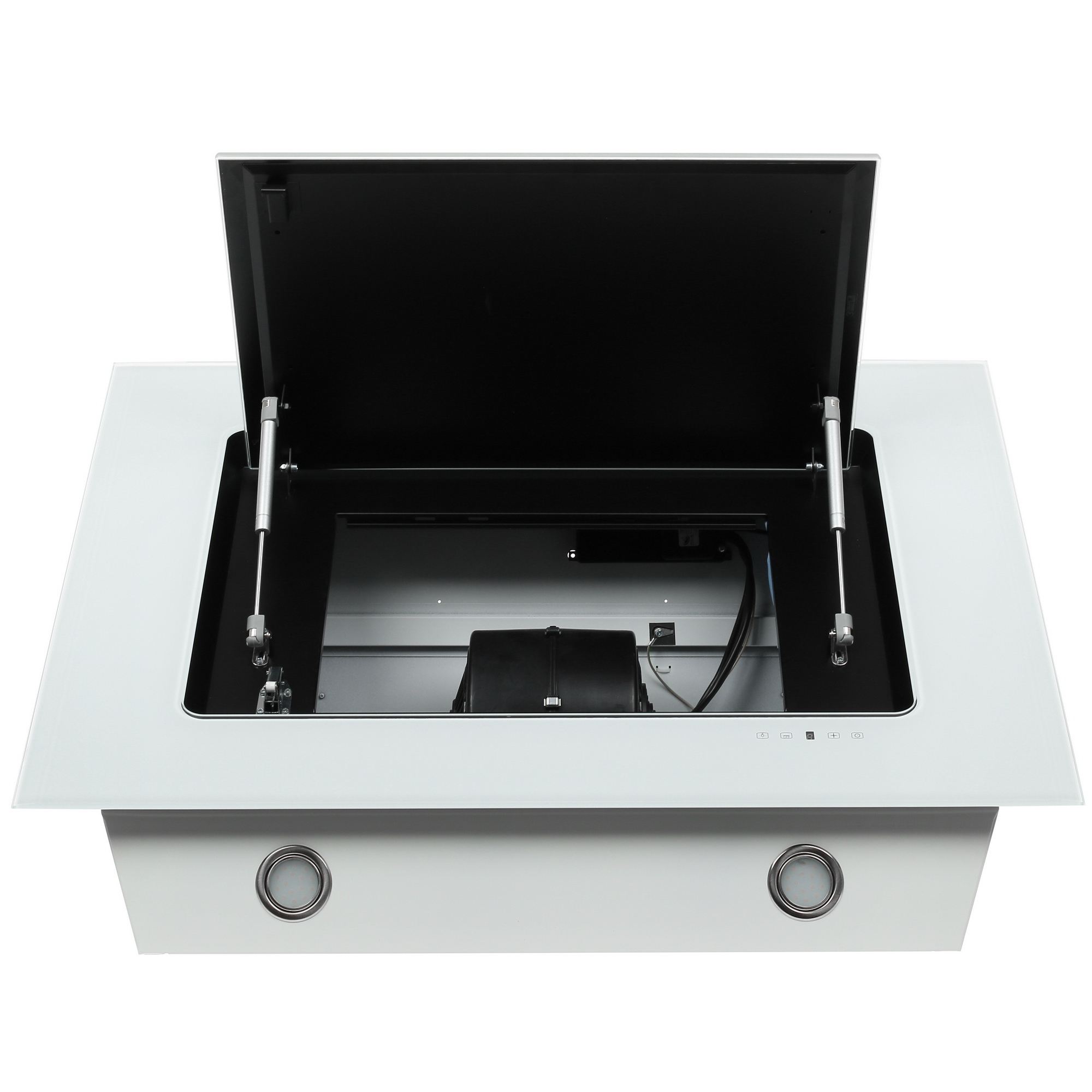 1149436 Вытяжка наклонная ELIKOR Оникс 90П-1000-Е4Д белый/белый STDN-0050227 - Вид №8