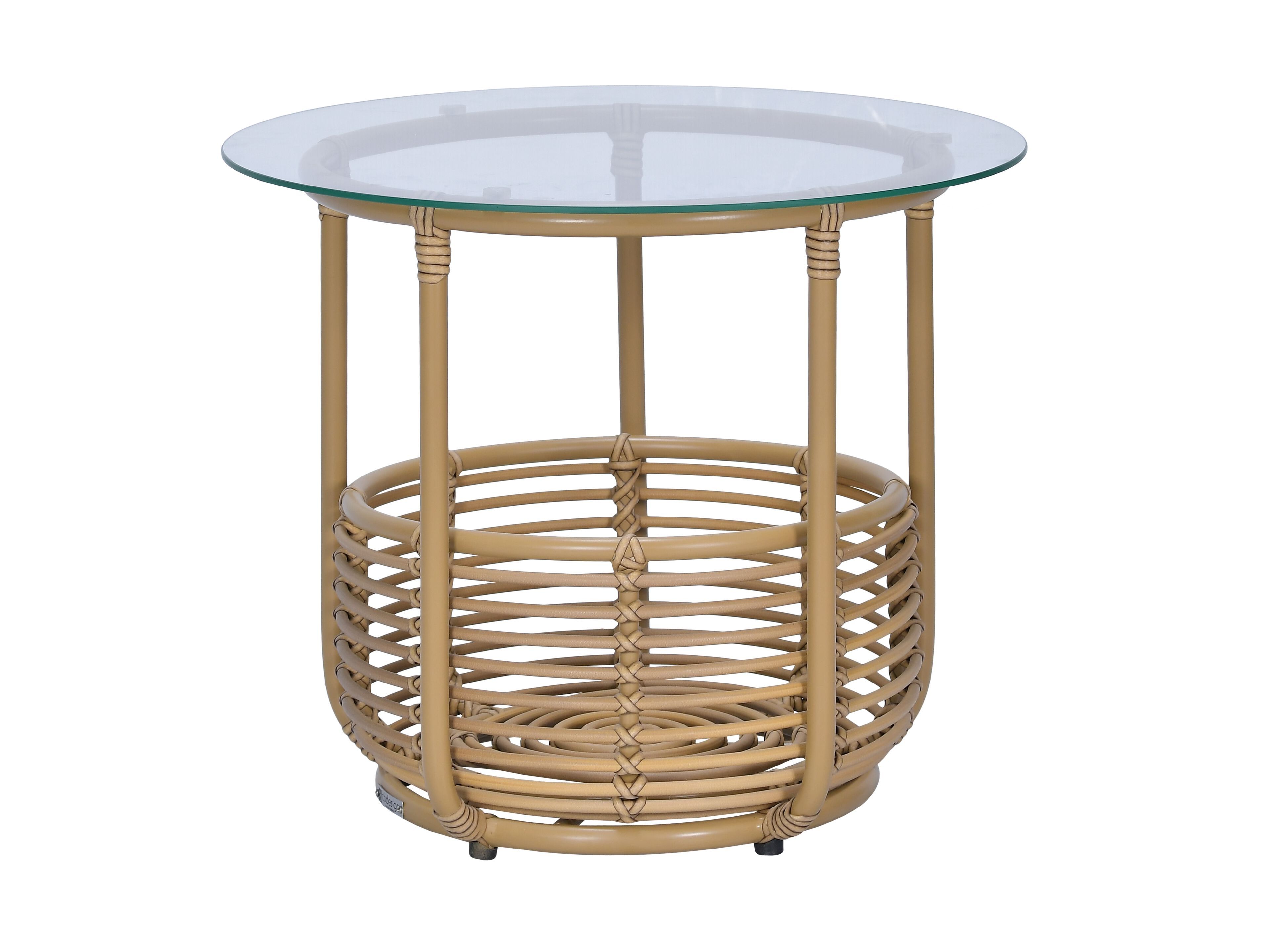 Стеклянный круглый садовый столик cbdesign Space ARCH-00141762