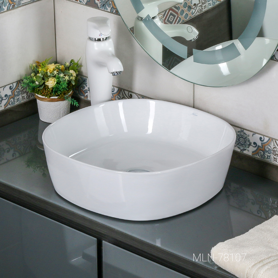 Накладная раковина melana mln-78107(а420) 78107-805 - Вид №4