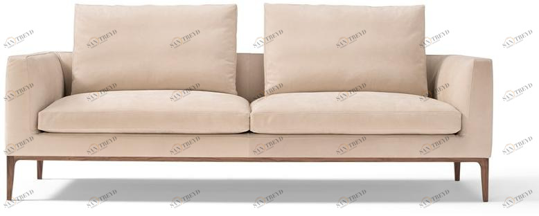 AMURA 2-х местный кожаный диван Leonard Am024.030