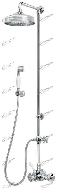 rvb Настенная душевая стойка из латуни с душевой лейкой 1920-1921 1921.--.77