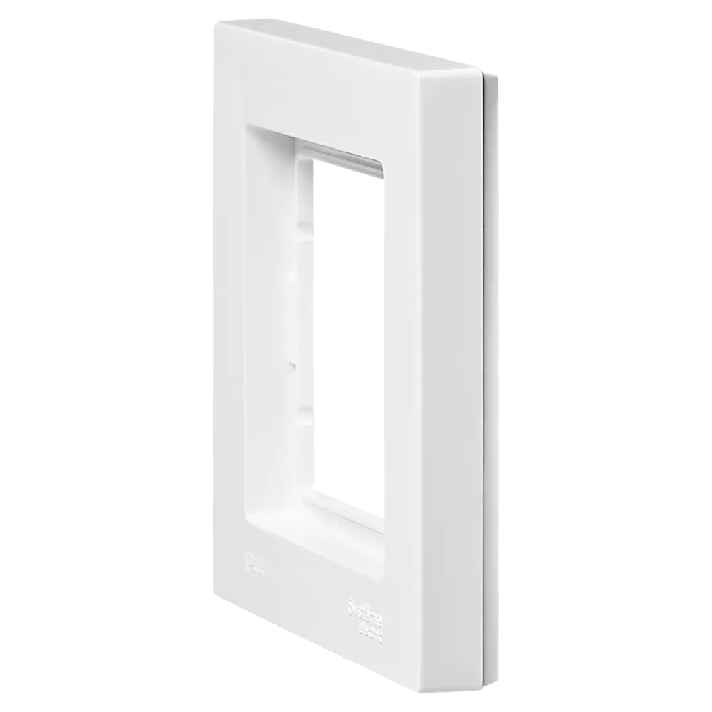 Рамка для розеток и выключателей Schneider Electric Atlas Design ATN000101 1 пост цвет белый 82455015 STLM-2181505 SYSTEME ELECTRIC AtlasDesign - Вид №2