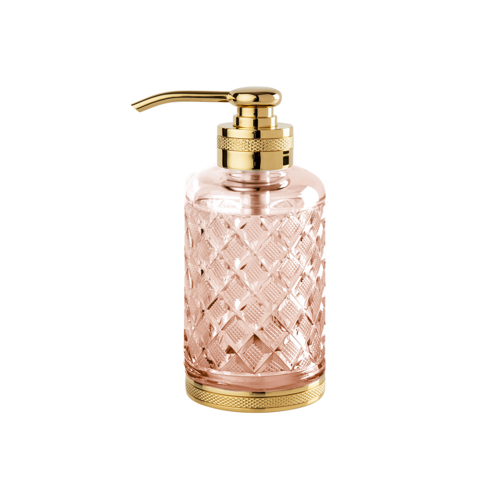 FS09C-631 FS09C-631 Дозатор для мыла, большой размер ЛОСАН РАЗМЕР КРИСТАЛЛ Cristal & Bronze CRISTAL TAILLE “LOSANGE” CISELÉ  - Вид №2