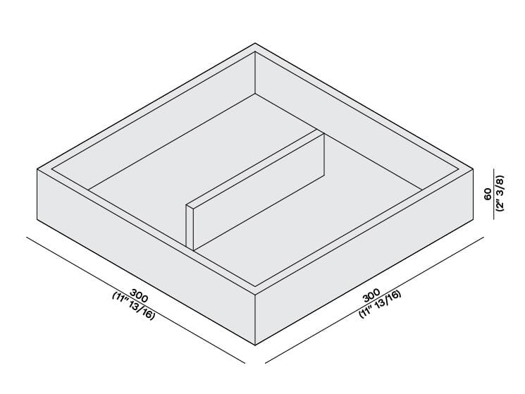 ARCH-00143489 Полка на борт ванны LUCE DI CARRARA Stay - Вид №2