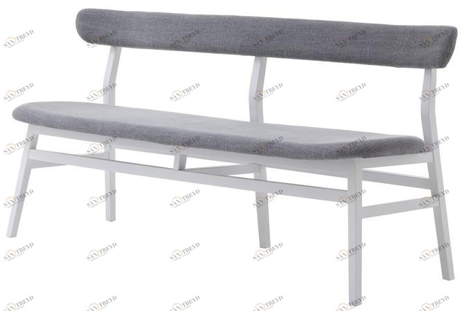 Gervasoni Скамья со спинкой, обитая тканью Brick sun-id-1399587