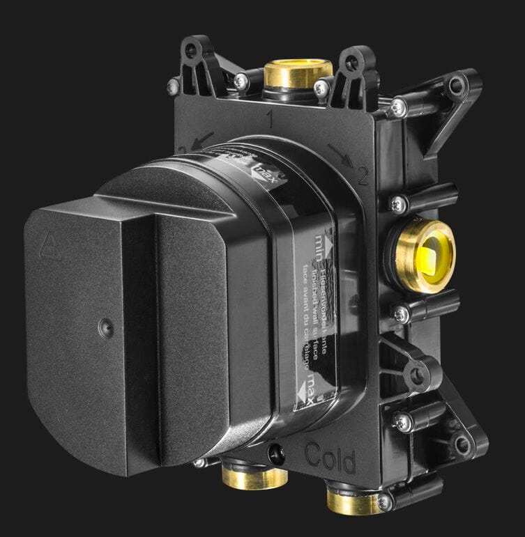 Термостатический смеситель для душа с 2 отверстиями CROSSWATER LAZO ARCH-00021636