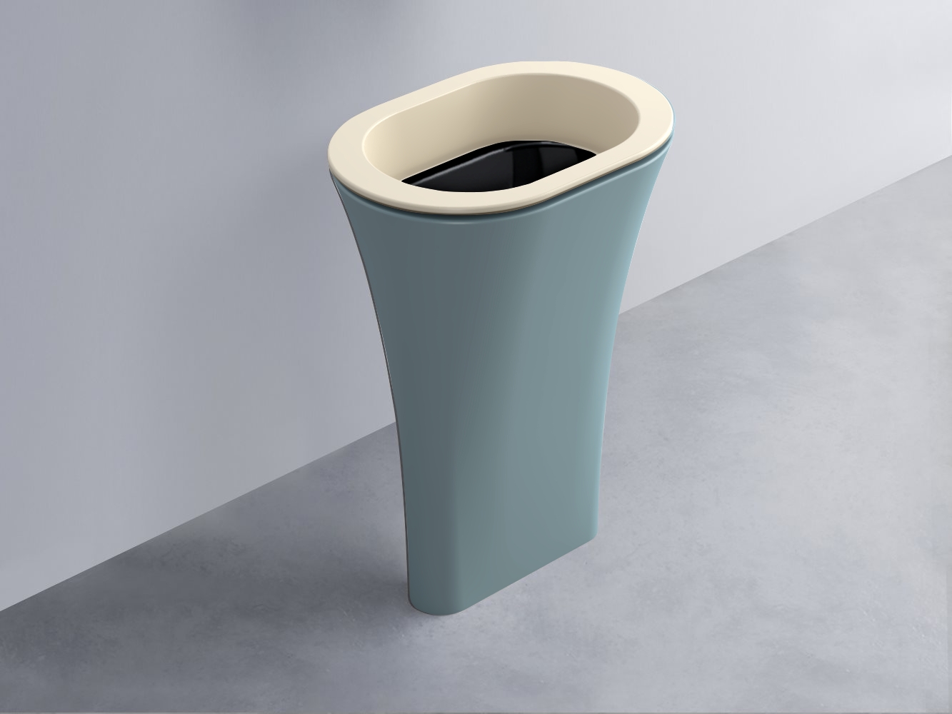 AMLA65-LN+AMPILO-N+AMCOLO-PL Раковина Amedeo Ovale отдельностоящая cielo Enjoy + Amedeo Ceramica Cielo