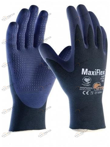 ATG Тонкая дышащая перчатка с микроточками Elite sun-id-1494906