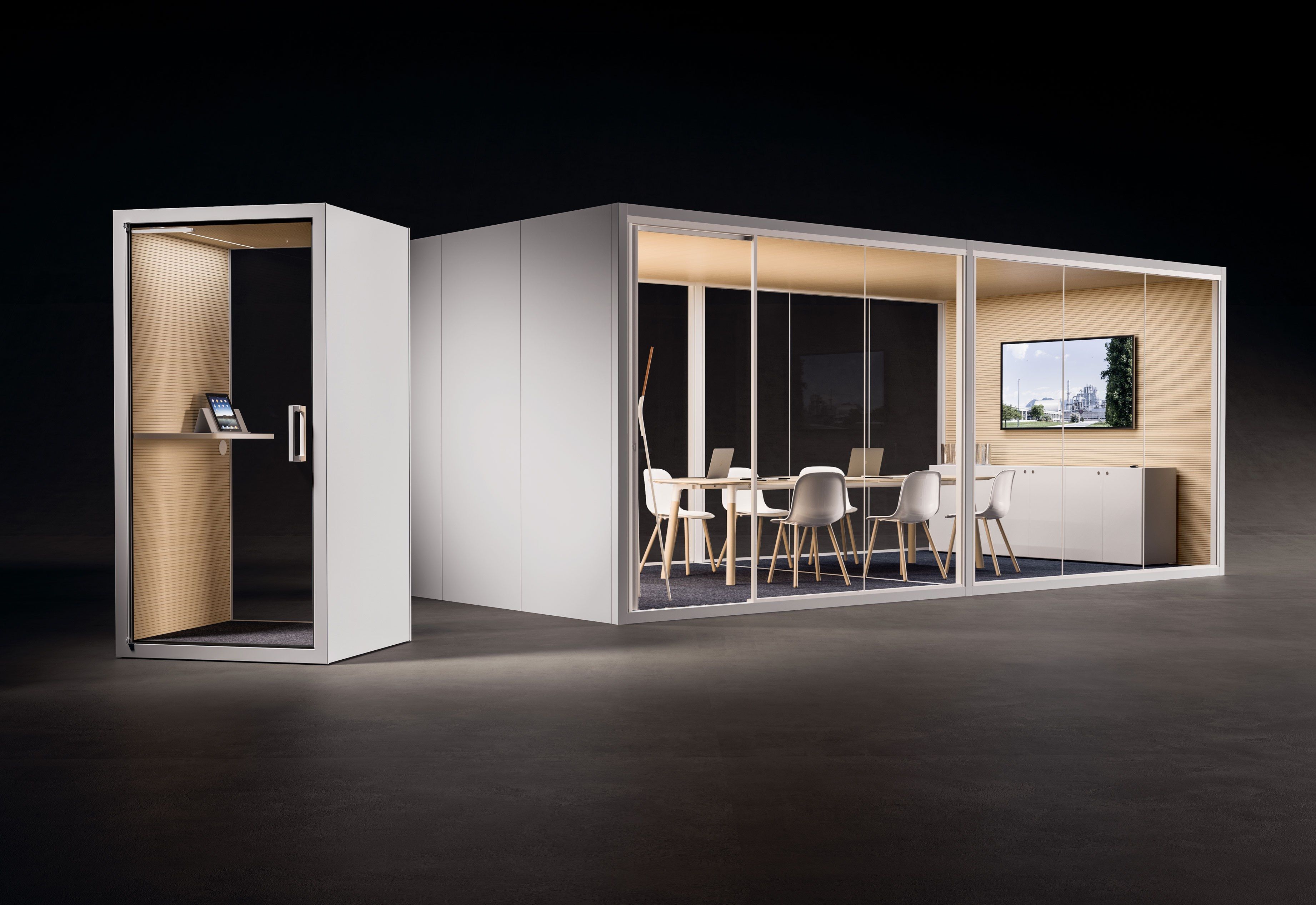 Мультимедийная акустическая офисная кабина FANTONI акустическая комната ARCH-00094250 - Вид №10