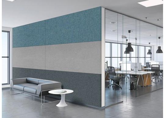 Slalom Акустическая стеновая панель из огнестойкого полиэфирного волокна Tailor made sun-id-1447730 - Вид №2