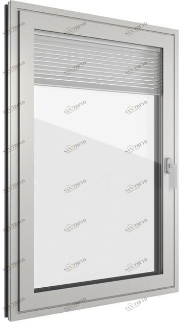 FINSTRAL Алюминиевое окно со встроенными жалюзи Fin-project sun-id-1351279