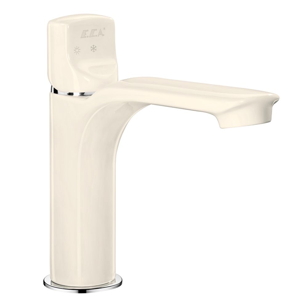 104408986  Смеситель для умывальника Myra - Бежевый Eca  - Вид №1