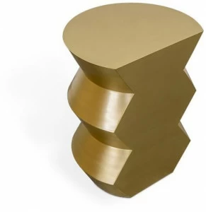 Essential Home Журнальный столик из латуни для гостиной Happy few