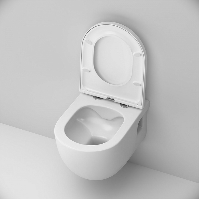 IS49051.801701 Комплект инсталляция с клав Pro L глянц хром с подвесным унитазом FlashClean с с AM.PM Like - Вид №3