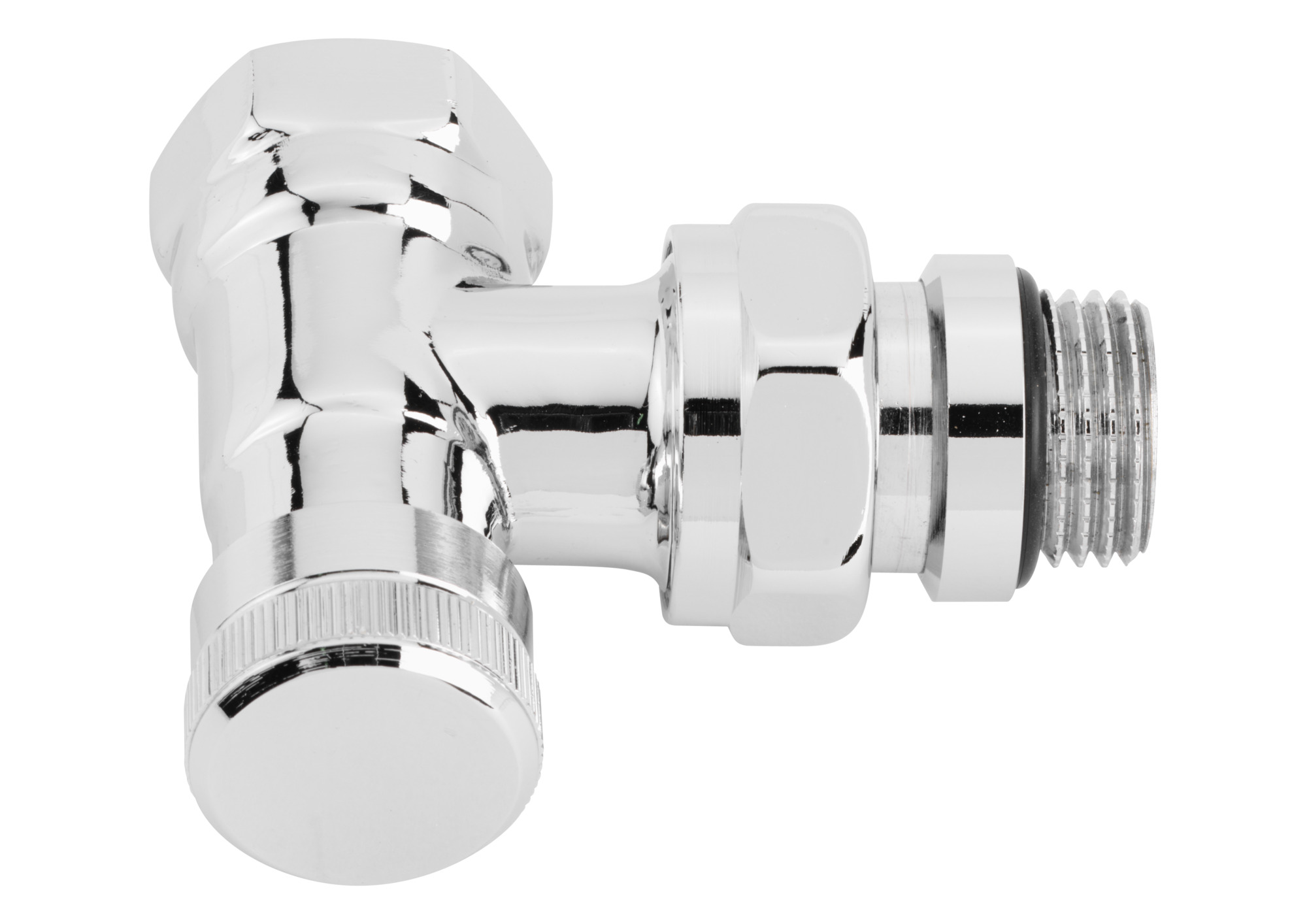 Danfoss Клапан RLV для бокового присоединения к радиатору RLV Клапан запорный Ду20, угловой 003L0145  - Вид №12