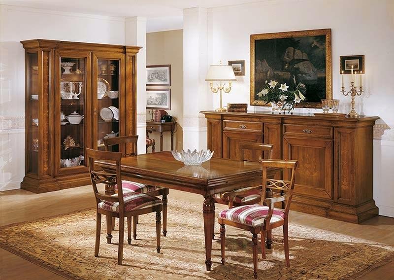 Arvestyle Буфет из массива дерева с распашными дверцами с ящиками Stile Ks-e500 - Вид №3