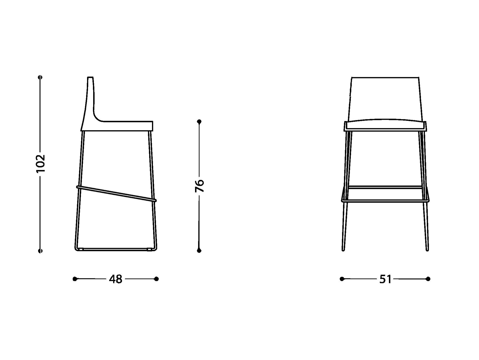 Табурет для саней LAMM флот ARCH-00076840 - Вид №3
