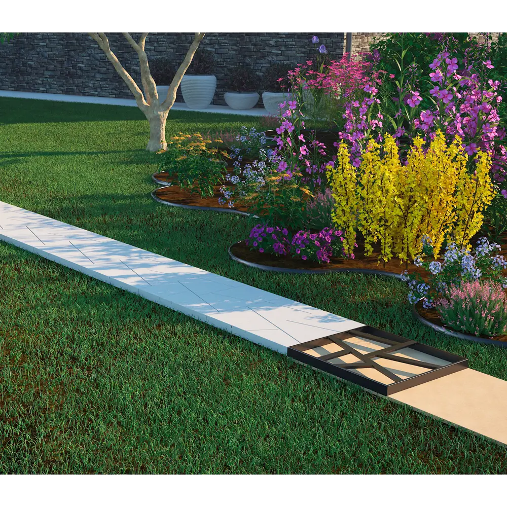 GEOLIA: Форма для садовых дорожек 40х40х4 см 89340779 STLM-0957441 - Вид №5